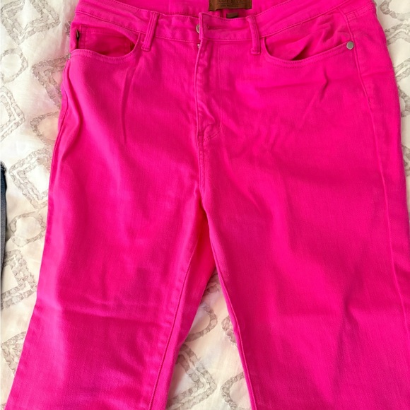 Judy Blue pink Denim - Picture 2 of 5